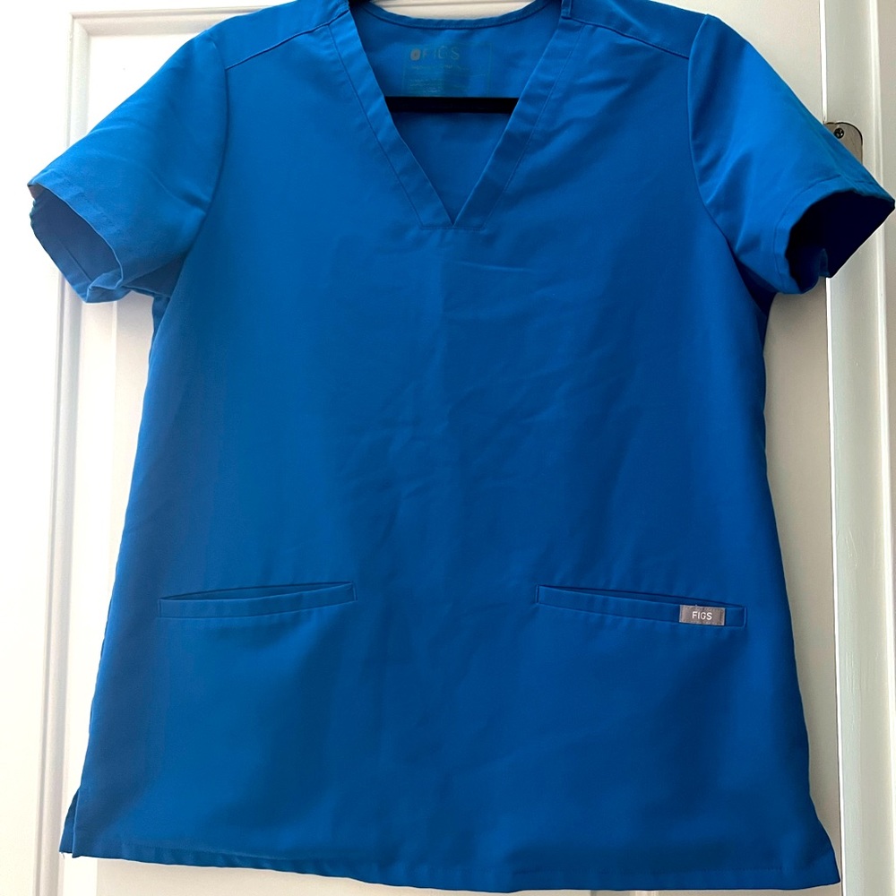 Figs 3 pocket small casa scrub top
